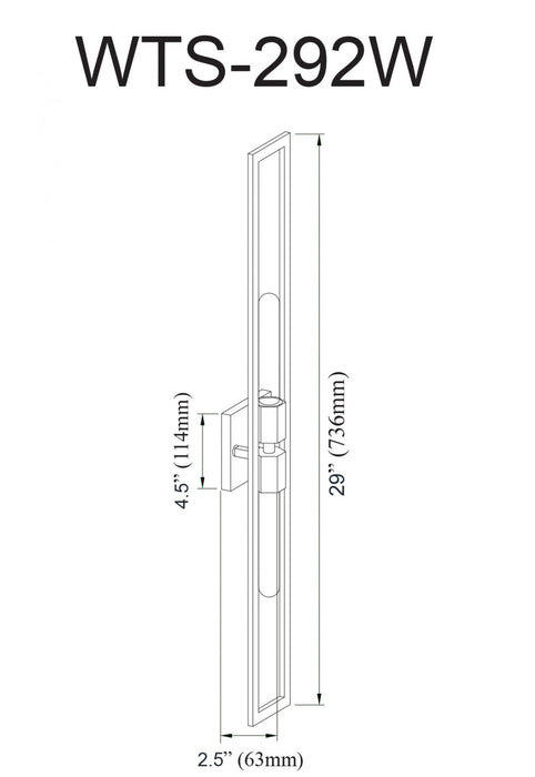 Grande applique murale Wisteria de Dainolite avec fini chromé poli et 2 ampoules
