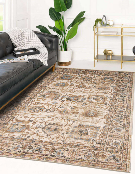 Carpette Tuscany ivoire - 5 pi 0 po x 8 pi 0 po 