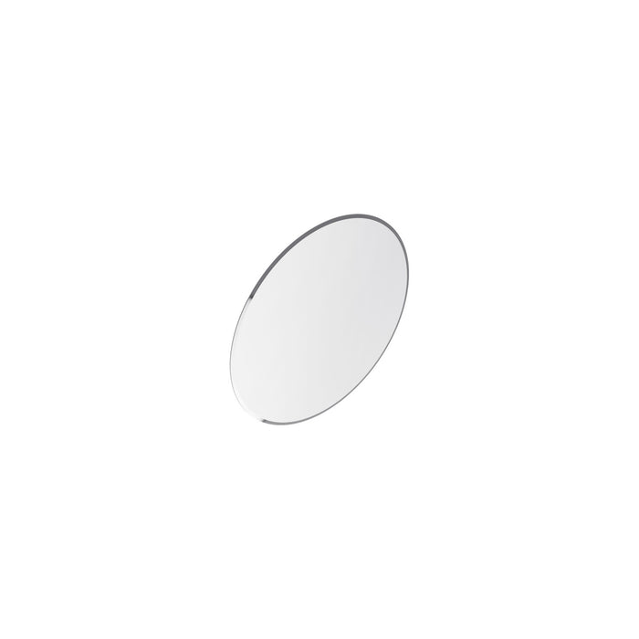 Lathe Miroir Rond Sans Cadre de 18 Pouces Chrome