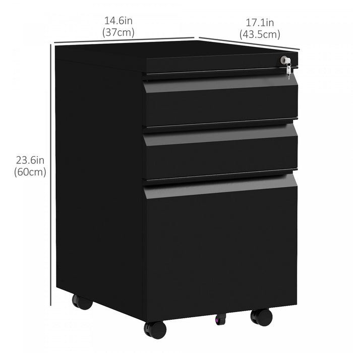 Vinsetto Classeur Vertical A 2 Tiroirs Pour Lettre A4 Format Legal