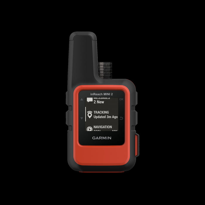 Garmin Inreach® Mini 2 Gps Portable - Conception Robuste Et Durable Avec Messagerie Bidirectionnelle - Rouge Flamme