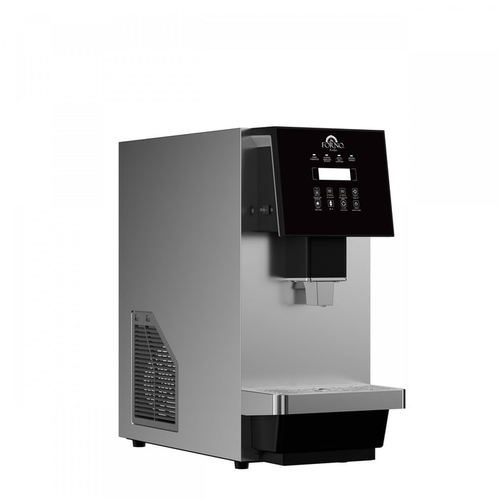 Fresco machine a glacons et distributeur de comptoir de 14 pouces, acier inoxydable - FIMFS7390-14