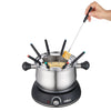Salton Electric Fondue Pot - Stainless Steel Counter-top Product|Salton service a fondue electrique 2,8 L - acier inoxydable