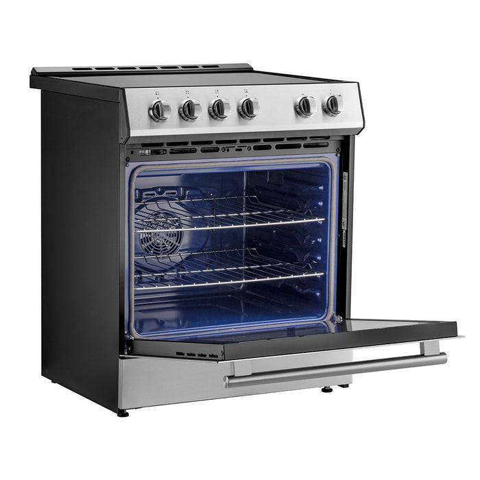 Cuisiniere a induction encastrable Leonardo Espresso de 30 po, acier inoxydable – FFSIN0982-30