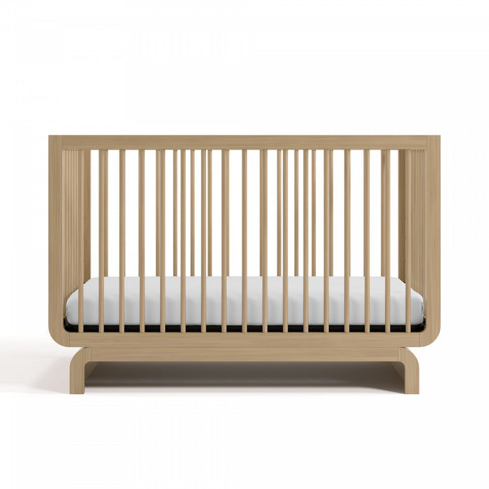 Storkcraft Santorini Lit de bebe convertible 5-en-1 - Bois clair