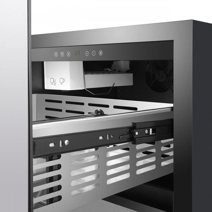 Congelateur a tiroirs Cosenza de 24 po avec machine a glacons, 4,69 pi³ – FDRBI1838-24S