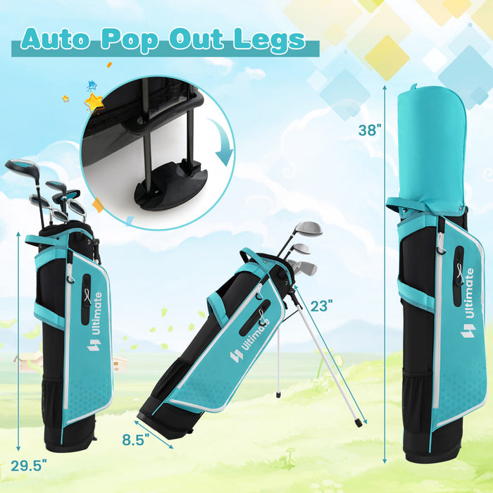 Ultimate Junior Complete Golf Club Set Pour Enfants Ages De 11 A 13 Ans