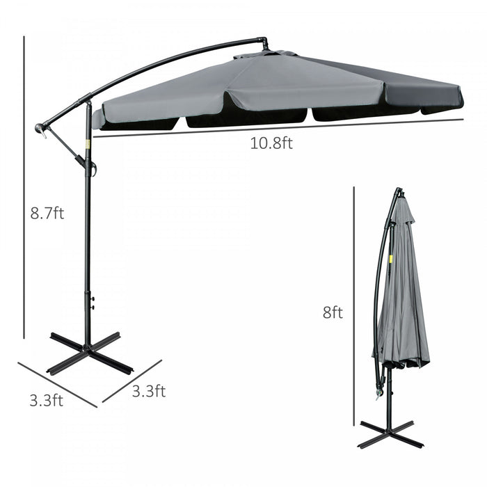 Outsunny Parasol De Patio