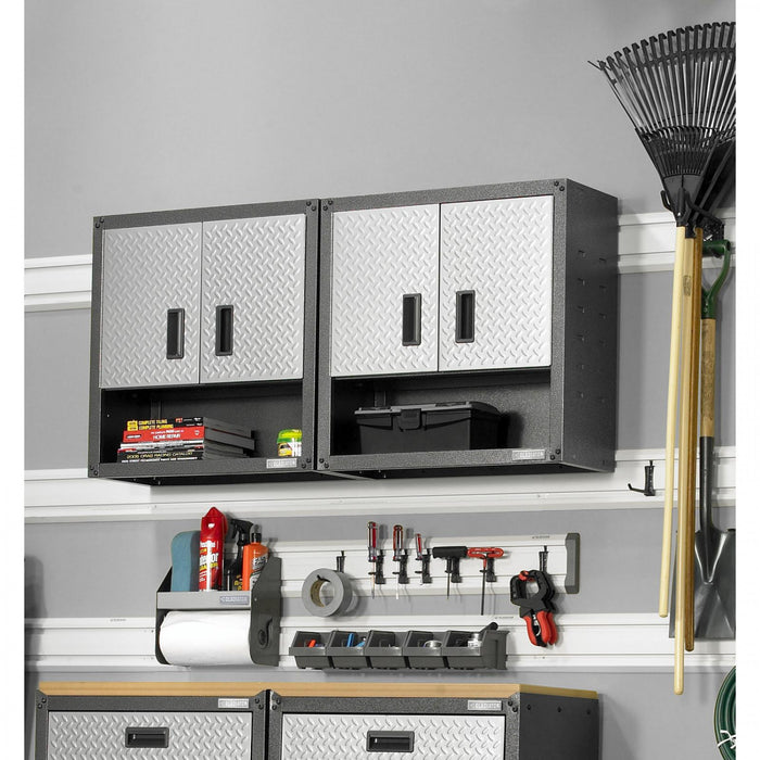 Chariot de nettoyage de Gladiator - bande de roulement argentée