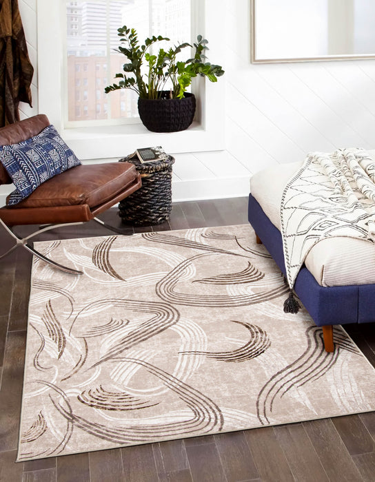 Carpette Wisp taupe - 8 pi 0 po x 10 pi 0 po   