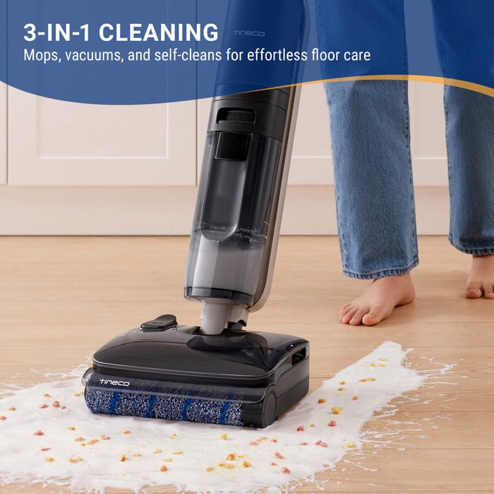 Tineco Go H2o Hammerhead Lave-plancher Sans Fil Avec Detection De Degats