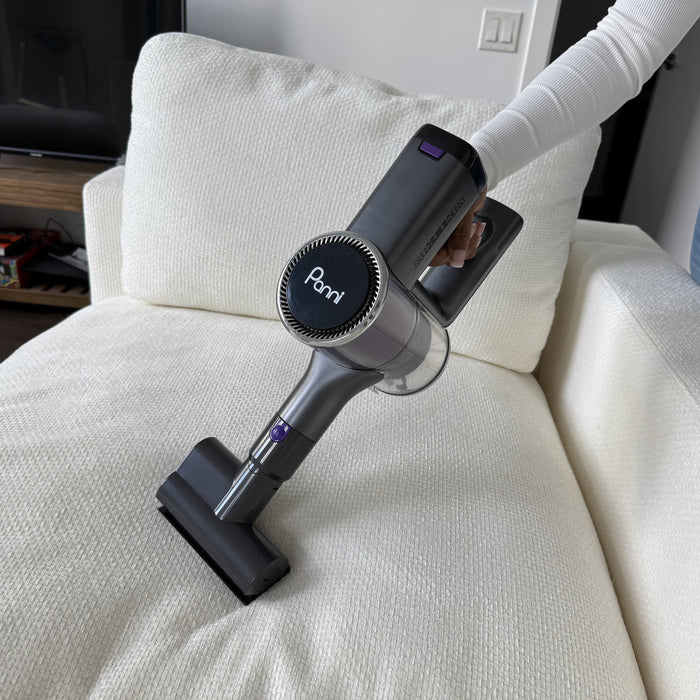 Aspirateur-balai sans fil 5-en-1 Panni S7219P pour animaux avec 2 batteries