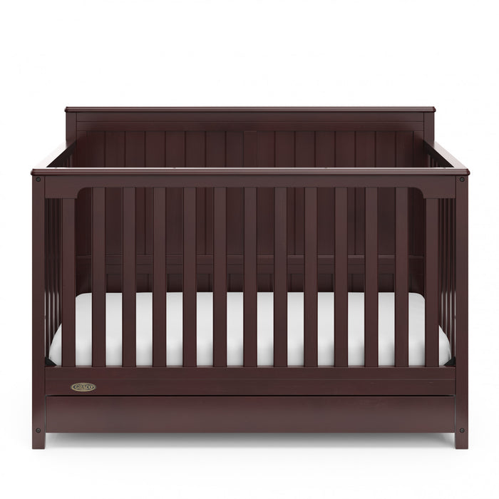Graco Hadley Lit de bebe convertible 5-en-1 avec tiroir - Espresso