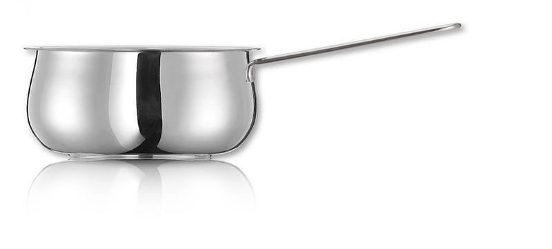 Arimi Luna Batterie De Cuisine Italienne En Acier Inoxydable 12 Pieces - Couvercle En Verre