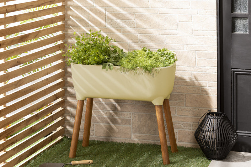 Jardinière surélevée Dalya - jaune pâle