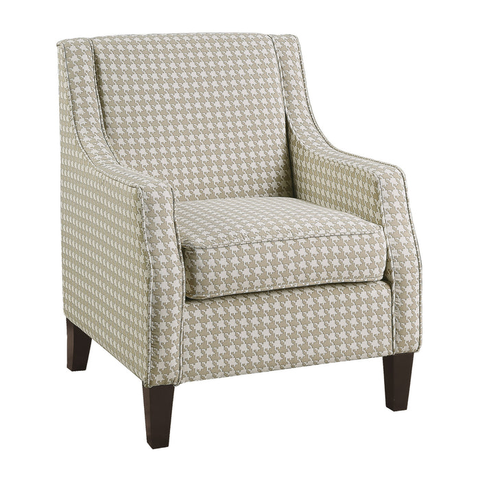 Fauteuil Beagle En Tissu A Motif Kaki