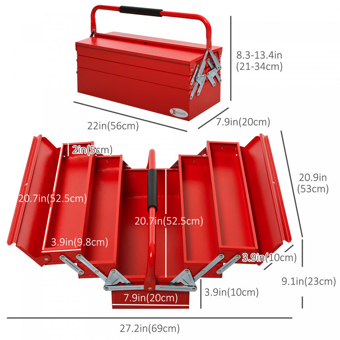 Durhand Boite A Outils Rouge