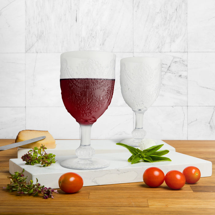 Ensemble De 6 Verres A Vin Arimi Savoia Blanc