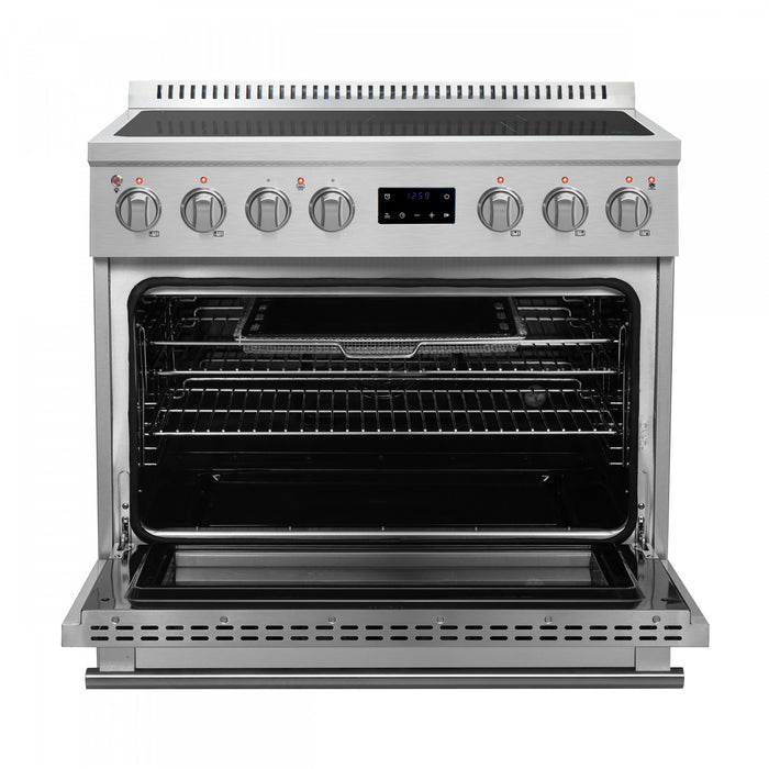 Cuisiniere a induction Torino de 36 po, acier inoxydable – FFSIN0936-36