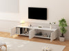 Emily Cloud-Shape TV Cabinet Entertainment Center with Storage | Emily meuble TV en forme de nuage – centre de divertissement avec rangement