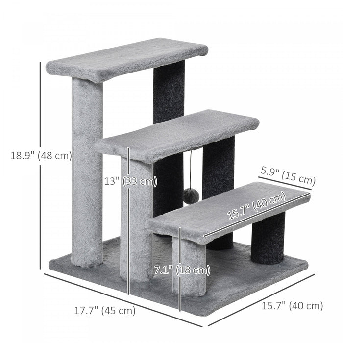Escalier Pour Chat 3 Marches, Petit Arbre A Chat