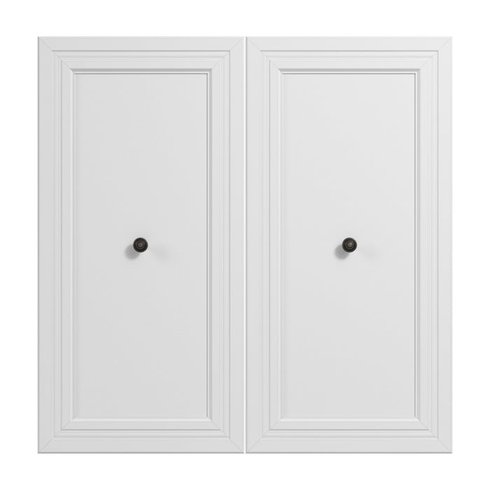 Ensemble de 2 portes Pur de Bestar pour organisateur de garde-robe - blanc