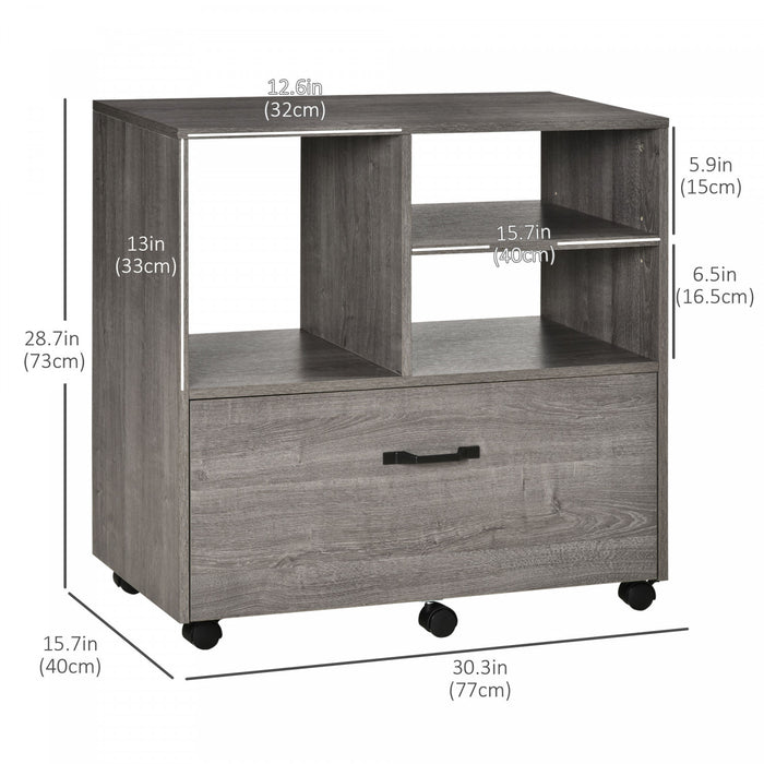Vinsetto Classeur Avec Barre De Suspension