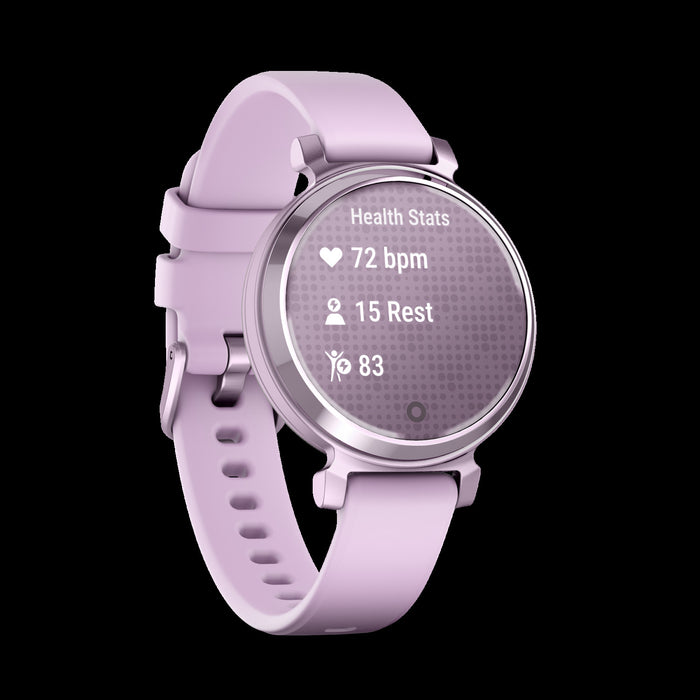 Garmin Lily™ 2 Montre Connectee - Suivi De La Sante Avec Lentille A Motifs Elegants, Ecran Tactile - Lilas