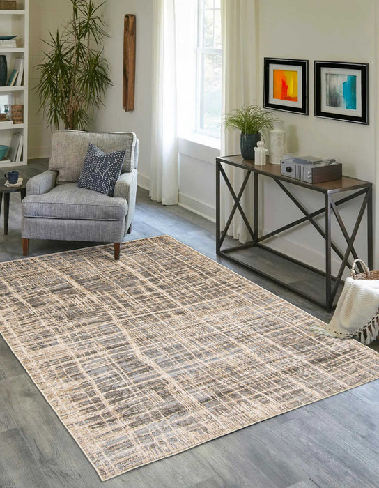 Carpette Lattice grise - 8 pi 0 po x 10 pi 0 po  