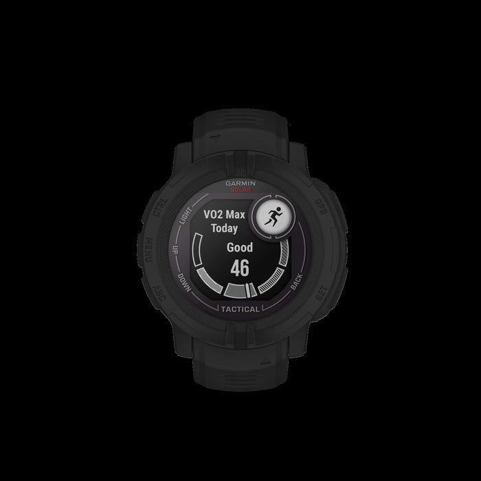 Garmin Instinct® 2 Solar Tactical Edition Montre Gps Intelligente - Randonnee Avec Support Multi-gnss - Noir