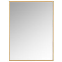Miroir Border de 40 po doré