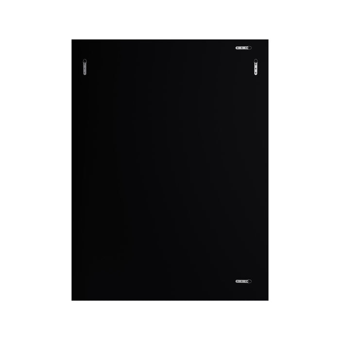 Foundry Miroir Rectangulaire Tout en Verre de 30 Pouces Chrome