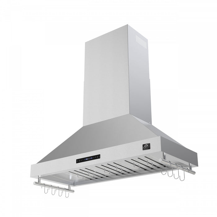 Hotte de cuisiniere murale Venezia de 48 po en acier inoxydable-FRHWM5503-48