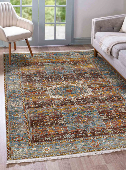 Tapis Traditionnel Dulce 5'0\" x en Multi