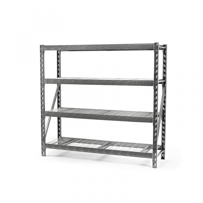 Tablette de 77 po en grillage de Gladiator - granite martelé