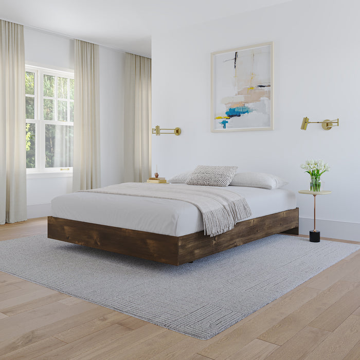 Grand lit plateforme Nordika - truffe