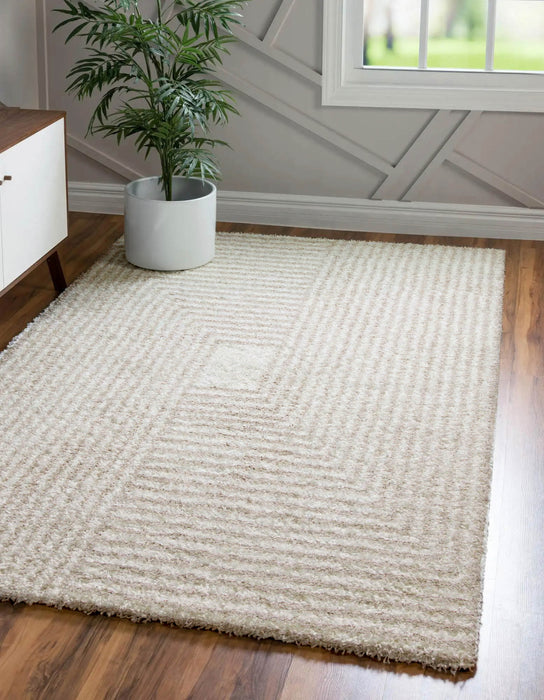 Carpette Briggs ivoire - 5 pi 0 po x 8 pi 0 po  