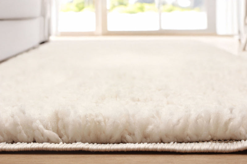 Carpette Yeti ivoire et beige - 5 pi 0 po x 8 pi 0 po  
