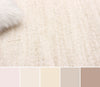 Yeti Ivory/Beige Area Rug - 5'0" X 8'0"  | Carpette Yeti ivoire et beige - 5 pi 0 po x 8 pi 0 po