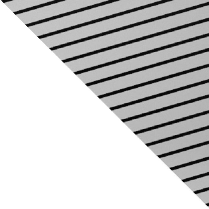 Bibliothèque Essex de Manhattan Comfort de 42,51 po avec 5 tablettes - blanche et motif zébré