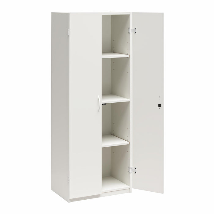 Armoire de rangement Ameriwood Home de 60 po à 2 portes - blanche