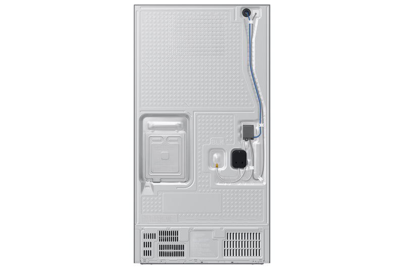 Réfrigérateur Bespoke de Samsung de 29 pi3 et de 35,88 po à portes françaises avec IA - noir - RF70H30GERAA