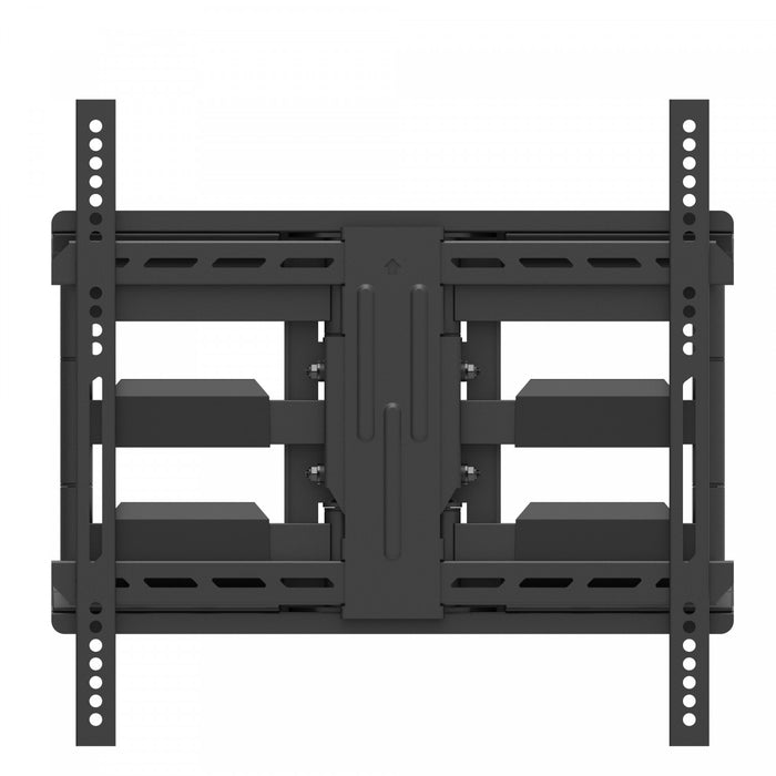 Support mural articule Kanto LX600SW pour televiseurs de 34 a 65 pouces, avec fixations metalliques robustes et boulons a bascule SNAPTOGGLE®, noir