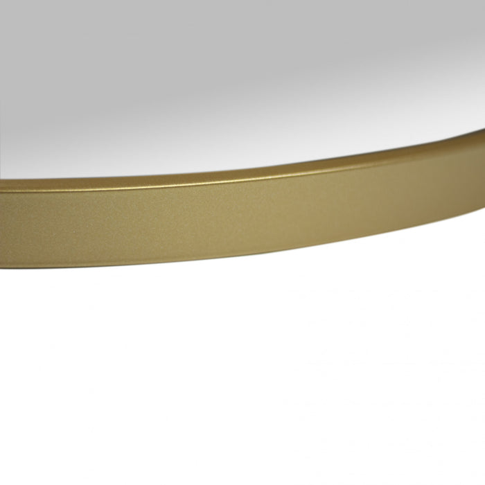 Miroir Halpert de 32 po doré