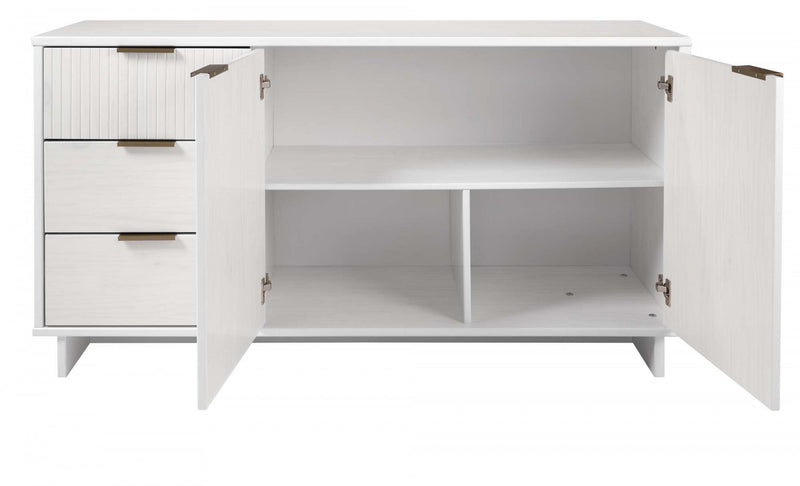 Buffet moderne Granville 55\" en blanc