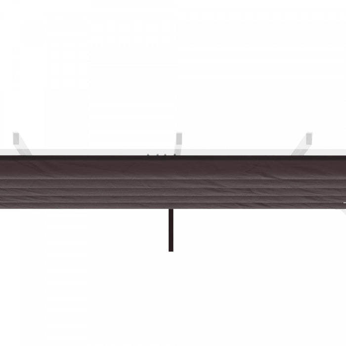 Outsunny Auvent De Pergola De Remplacement Retractable Pour Pergola De 9.8' X 9.8', Remplacement De La Couverture De Pergola, Cafe
