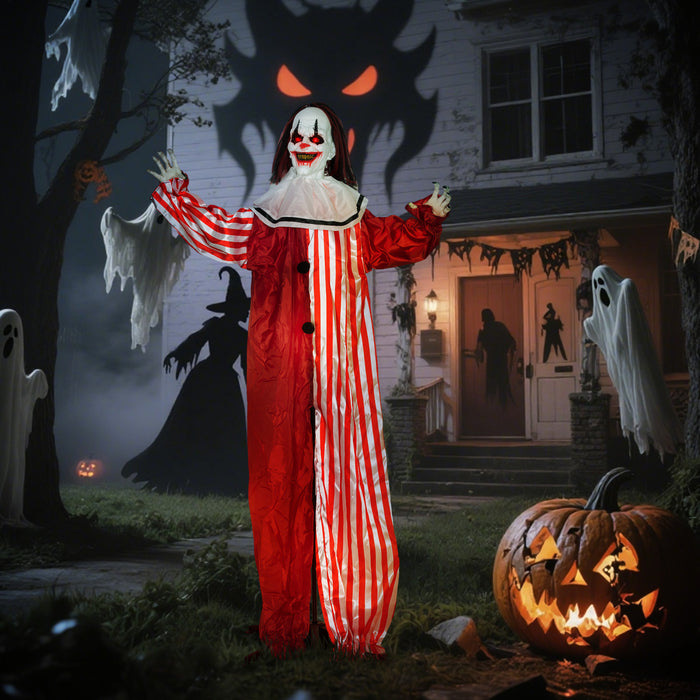 Outsunny Clown Anime Grandeur Nature Pour Halloween, Decoration D'halloween