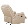 Hollis 37 in. Upholstered Rocker Recliner Chair - Taupe | Fauteuil bercant inclinable Hollis de 37 po rembourre - Taupe