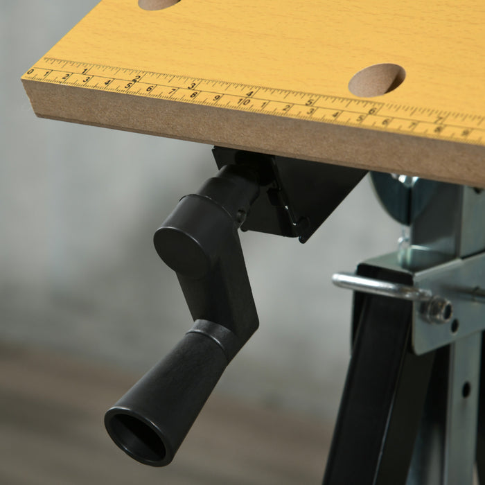 Homcom Etabli Avec Hauteur Et Angle Reglables