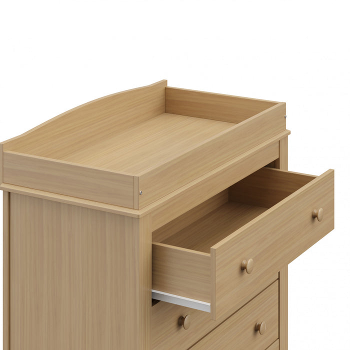 Graco Noah 3 Commode a tiroirs avec dessus a langer - Bois clair